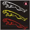 Jaguar Logo Sticker / Decals for Bikes 